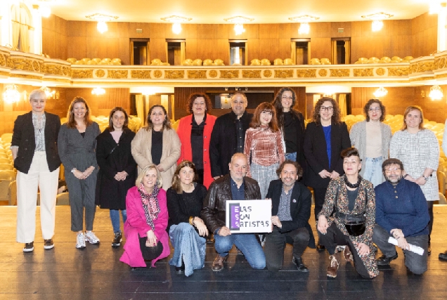 Imaxe da presentación de 'Elas son artistas' no Teatro Colón