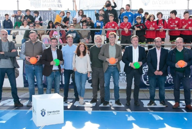 Imaxe da presentación do torneo da Deputación