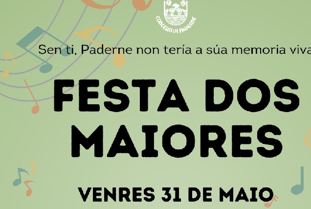 Imaxe do cartel da Festa dos Maiores de Paderne