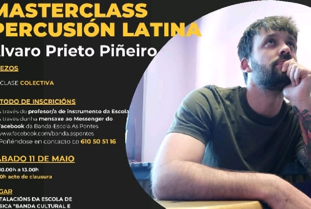 masterclass de percusion latina