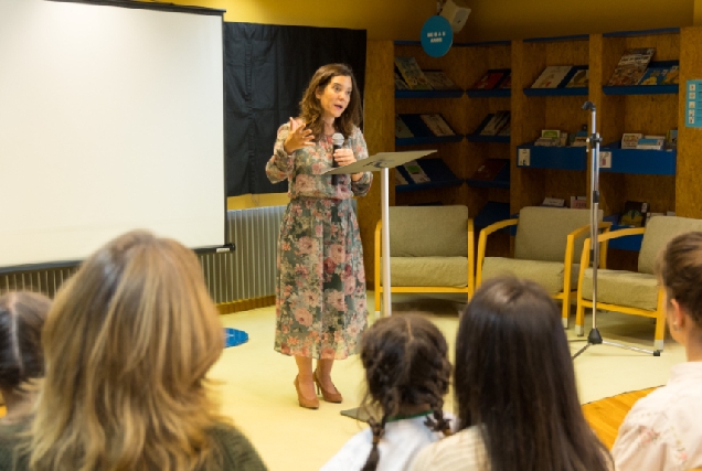 Imaxe do acto polos 25 anos da biblioteca municipal de Monte Alto na Couña