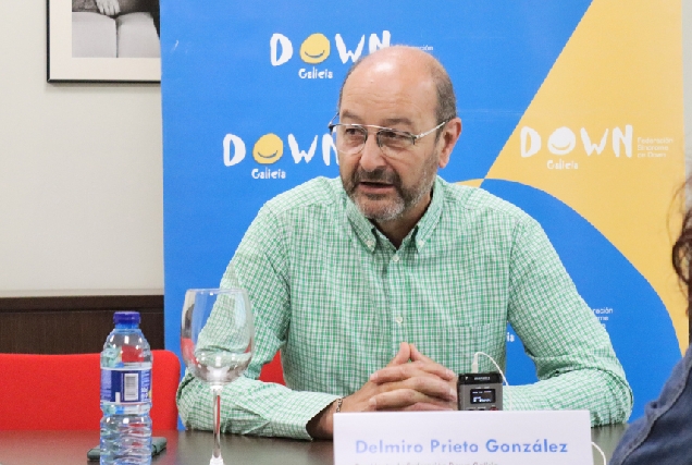 Delmiro Prieto González, presidente de Down Galicia