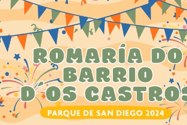 Imaxe do cartel da romaría dos Castros