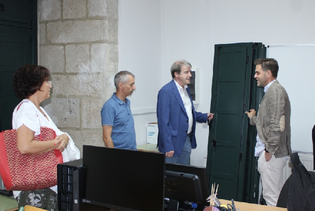 Manuel Pardo visita o IES Celanova Celso Emilio Ferreiro