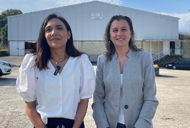 Natalia González e Carmen Rodríguez Dacosta, PSdeG de Ourense