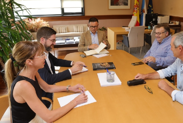 Encontro entre a Xunta e a mancomunidade de municipios da comarca de Ourense