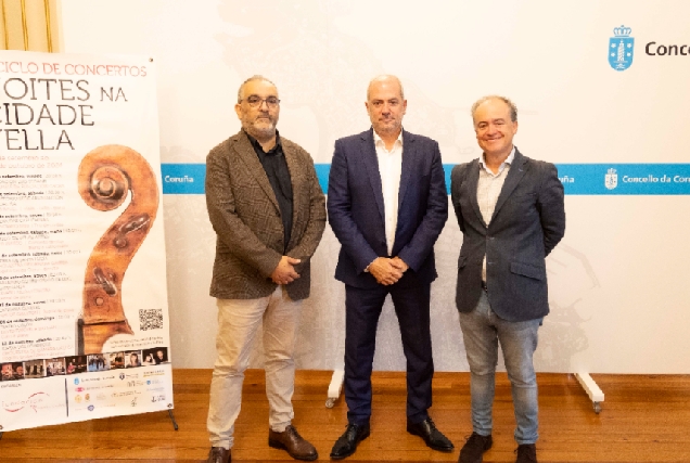 Imaxe da presentación do ciclo 'Noites na Cidade Vella'