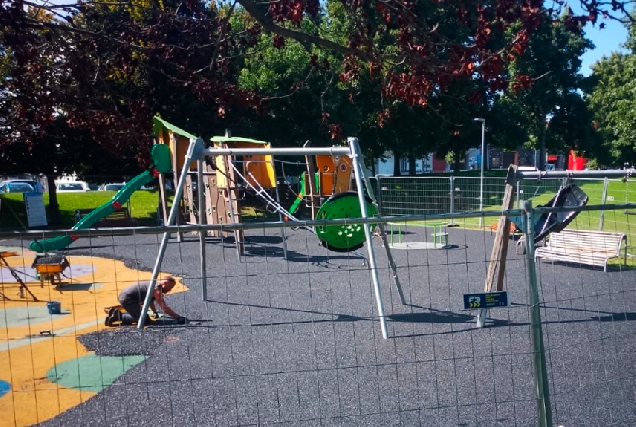 imaxe do parque infantil de vioño